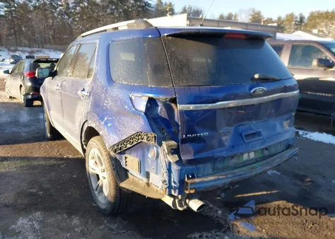 2015 Ford Explorer Limited z USA, uszkodzony, nr VIN 1FM5K8F84FGC00872